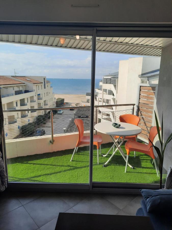 Residence Chateau Leenhardt - Appartement T2 Face A La Mer لو غراو دو روا المظهر الخارجي الصورة
